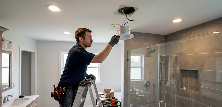 Bathroom and Shower Recessed Lighting Installation in Leeds