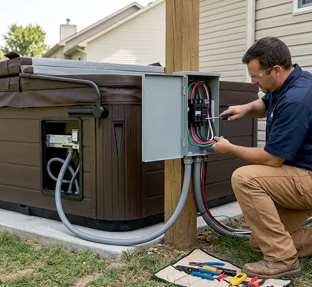 Professional Hot Tub Electrical Installation: Your Local Spa Wiring Team in Leeds, AL